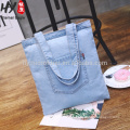 Forme a denim la lona ocasional la bolsa de asas